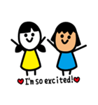 新三姉妹4（個別スタンプ：17）