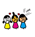 新三姉妹4（個別スタンプ：31）
