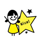 新三姉妹4（個別スタンプ：34）