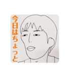似顔絵描いてみました。2（個別スタンプ：36）