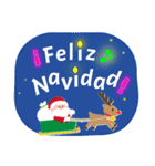 クリスマス＆お正月に使えるスペイン語（個別スタンプ：14）