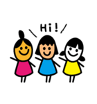 新三姉妹5（個別スタンプ：34）