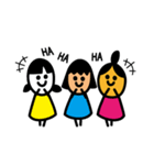 新三姉妹5（個別スタンプ：35）