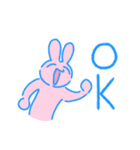 うさぎとにんじんとわたし（個別スタンプ：2）