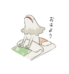 ぐうたらとかげ（個別スタンプ：1）