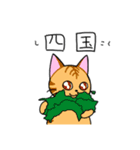 めちゃくちゃ使いやすい猫のスタンプ（個別スタンプ：35）