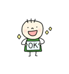 さんぼんくん①（個別スタンプ：3）