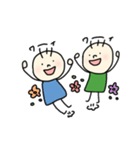 さんぼんくん①（個別スタンプ：21）