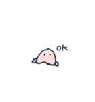 もちもちな桃（個別スタンプ：1）