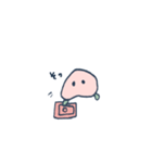 もちもちな桃（個別スタンプ：30）