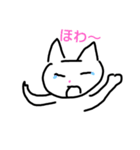スケスケにゃんこ＆色つき熊（個別スタンプ：6）