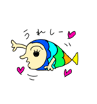 人MEN魚くん（個別スタンプ：2）