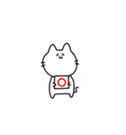 ねこさんのスタンプ。1（個別スタンプ：17）