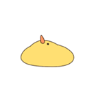 潰れかけのひよこ（個別スタンプ：3）