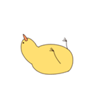 潰れかけのひよこ（個別スタンプ：4）