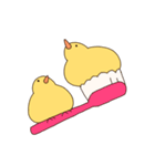 潰れかけのひよこ（個別スタンプ：7）