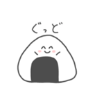 ( ¨̮ )ゆる〜いおにぎり（個別スタンプ：14）