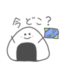 ( ¨̮ )ゆる〜いおにぎり（個別スタンプ：18）