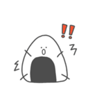 ( ¨̮ )ゆる〜いおにぎり（個別スタンプ：21）
