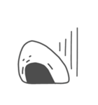 ( ¨̮ )ゆる〜いおにぎり（個別スタンプ：35）