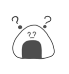 ( ¨̮ )ゆる〜いおにぎり（個別スタンプ：36）