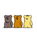 The Three Bears.（個別スタンプ：1）