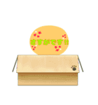 ルン茶 大きな文字でシンプルスタンプ（個別スタンプ：24）