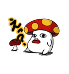 いきぬキノコ（個別スタンプ：15）