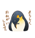 ゲイのペンギンカップル2（個別スタンプ：3）