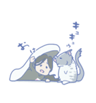 ここみとデグーのくぅちゃん（個別スタンプ：1）