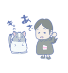ここみとデグーのくぅちゃん（個別スタンプ：2）