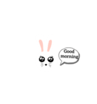 シンプルなうさみたん（個別スタンプ：1）