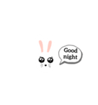 シンプルなうさみたん（個別スタンプ：2）