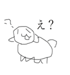 絵が苦手な人が緩く作ったあほくさスタンプ（個別スタンプ：3）