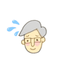大人男子用スタンプ（個別スタンプ：3）