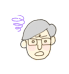 大人男子用スタンプ（個別スタンプ：11）