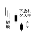 下降シグナル・ローソク足 (シンプル)（個別スタンプ：12）