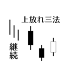 下降シグナル・ローソク足 (シンプル)（個別スタンプ：14）