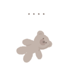 【アプレレクール】 tiny bear（個別スタンプ：24）