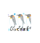 可愛い動物達のスタンプ 色鉛筆画（個別スタンプ：28）