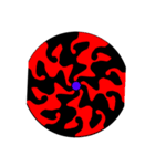 謎の円（個別スタンプ：14）