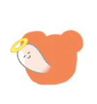 クマのタイル（個別スタンプ：3）