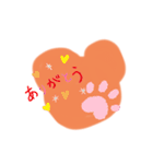 クマのタイル（個別スタンプ：8）