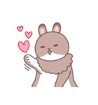 LINEスタンプの日〜うさぎさんと飼い主〜（個別スタンプ：9）