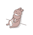 LINEスタンプの日〜うさぎさんと飼い主〜（個別スタンプ：10）