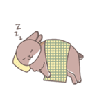 LINEスタンプの日〜うさぎさんと飼い主〜（個別スタンプ：19）