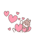 LINEスタンプの日〜うさぎさんと飼い主〜（個別スタンプ：22）