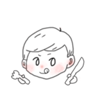 ほんわかした男の子（個別スタンプ：5）