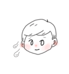 ほんわかした男の子（個別スタンプ：10）