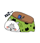 さくら猫ほっこり冬（個別スタンプ：1）